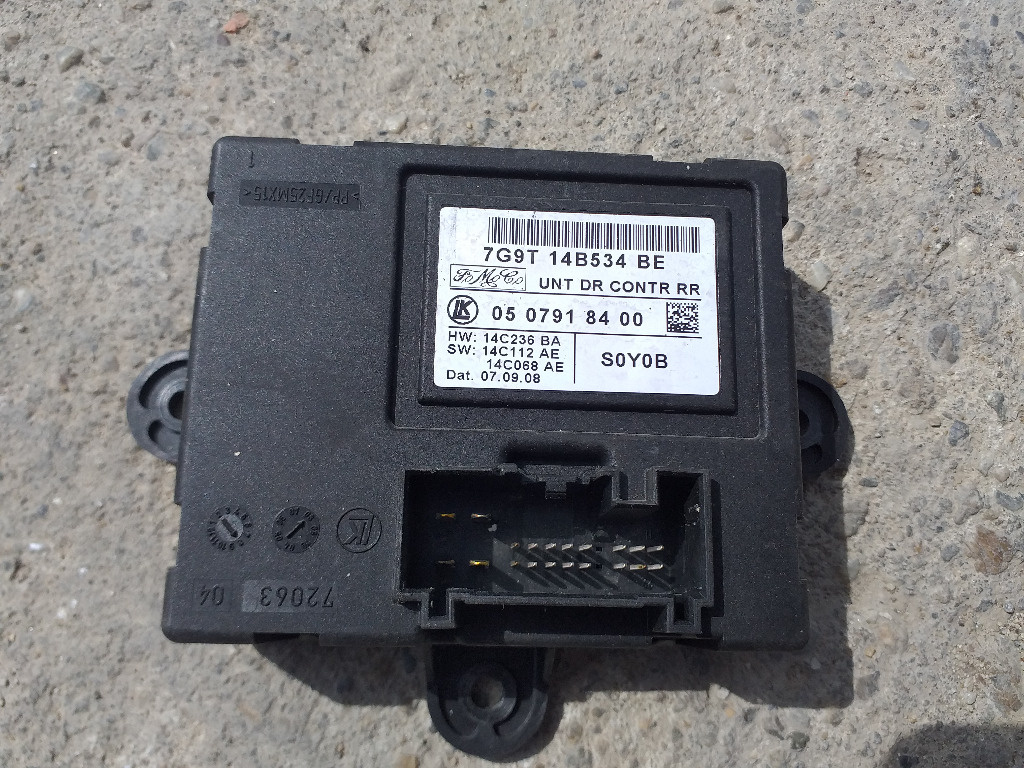 Calculator Confort Dreapta Spate Ford S max , Cod : 7G9T14B534BE