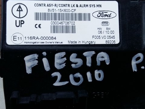 Calculator confort Ford Fiesta an 2010 cod produs : 8V51-15K600-CF