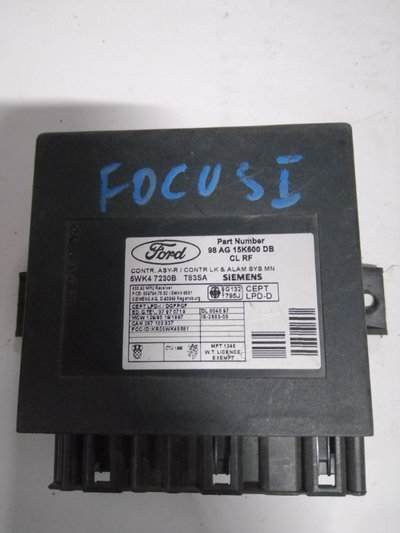 Calculator confort Ford Focus (1998-2004) [DAW, DB