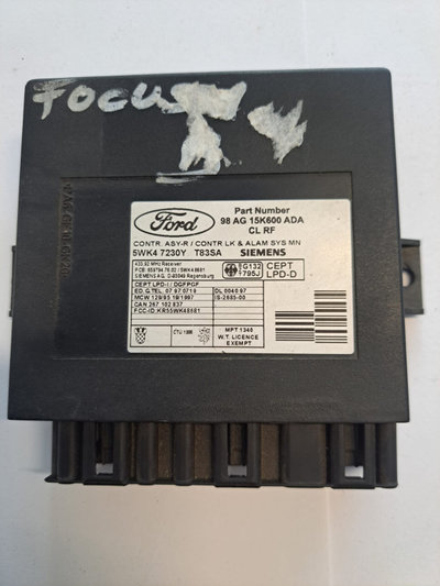 Calculator Confort Ford Focus - COD 5WK47230BT83SA