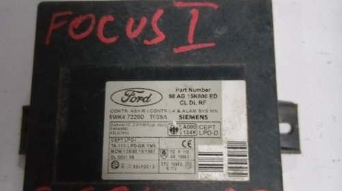 Calculator confort Ford Focus cod 98AG15