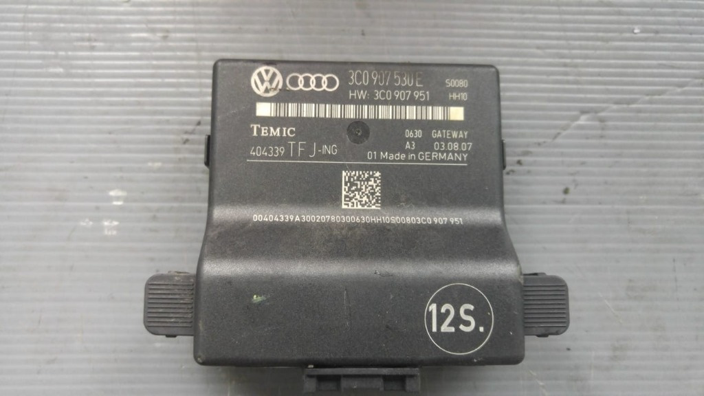 Calculator confort gatewey vw passat b6 3c 3c0907530e