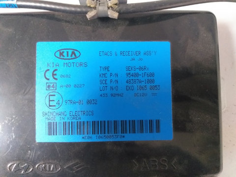 Calculator confort Kia Sportage Motorina - 95400-1F600