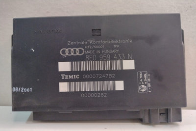 Calculator Confort Modul, Cod 8E0959433N Audi A4 B