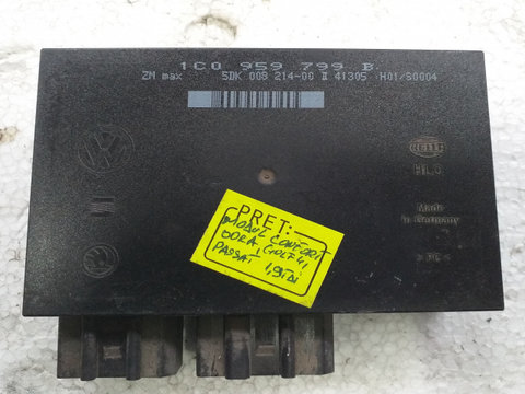 Calculator confort Modul confort 1C0959799B DUL998 1C0959799B Volkswagen VW Passat B5 [1996 - 2000]