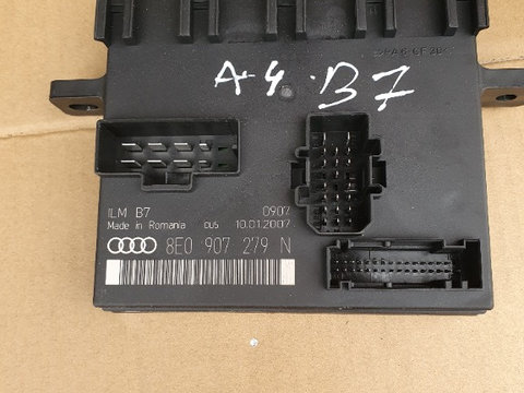 Calculator confort / Modul lumini Audi A4 B7 cod 8E0907279N / 8E0 907 279 N