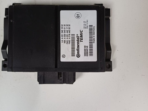 Calculator confort modul pdc senzori radar MERCEDES-BENZ S-CLASS II (W221, C215) [ 2005 - 2013 ] OEM A2215401862