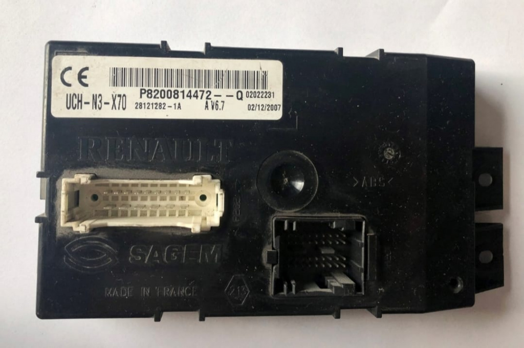 Calculator Confort modul U.C.H 28121282-1A UCH Opel movano