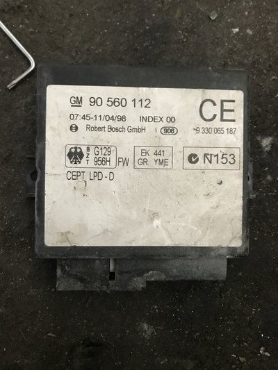 Calculator confort Opel Astra G/90560112