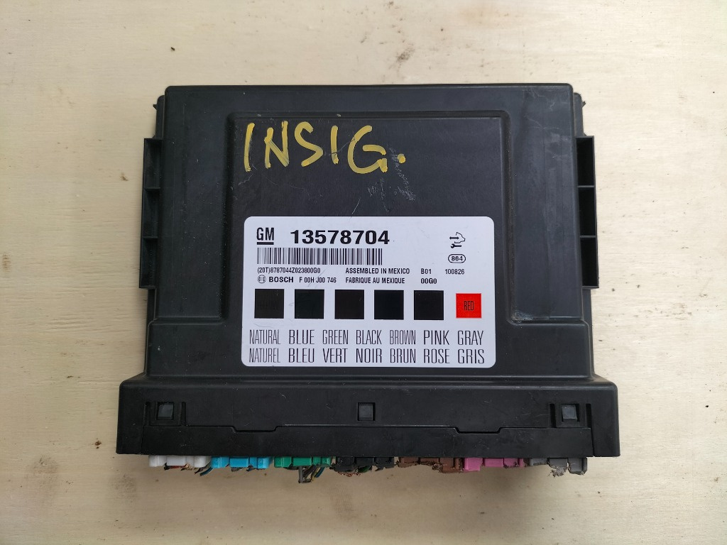 Calculator confort Opel Insignia, 2010, 13578704