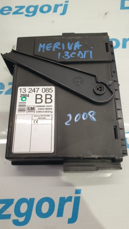 Calculator confort pentru Opel corsa C, Meriva A cod: 13247085BB