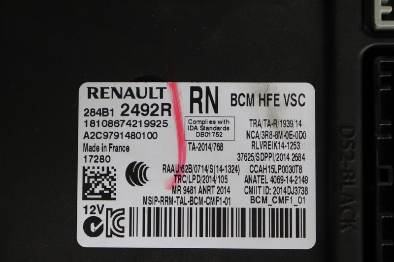 CALCULATOR CONFORT RENAULT KADJAR / AN 2