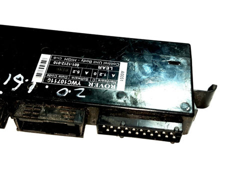 Calculator Confort Rover 75 (RJ) 1999 - 2005 YWC107110, 6011212010, 601-1212-010