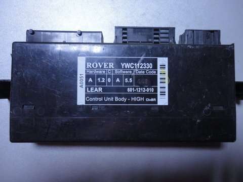 Calculator confort Rover 75 YWC112330