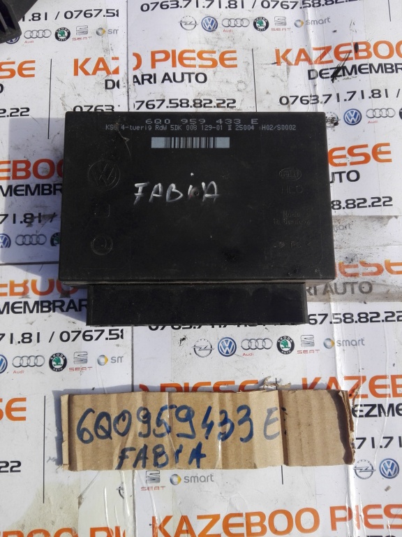 Calculator Confort Skoda Fabia Cod 6q0959433e