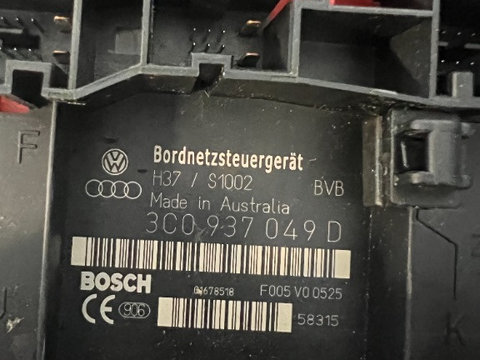 Calculator confort Volkswagen Golf 5 3C0 937 049 D