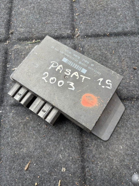 CALCULATOR CONFORT Vw PASSAT 1.9 AN 2003 COD. 1C09
