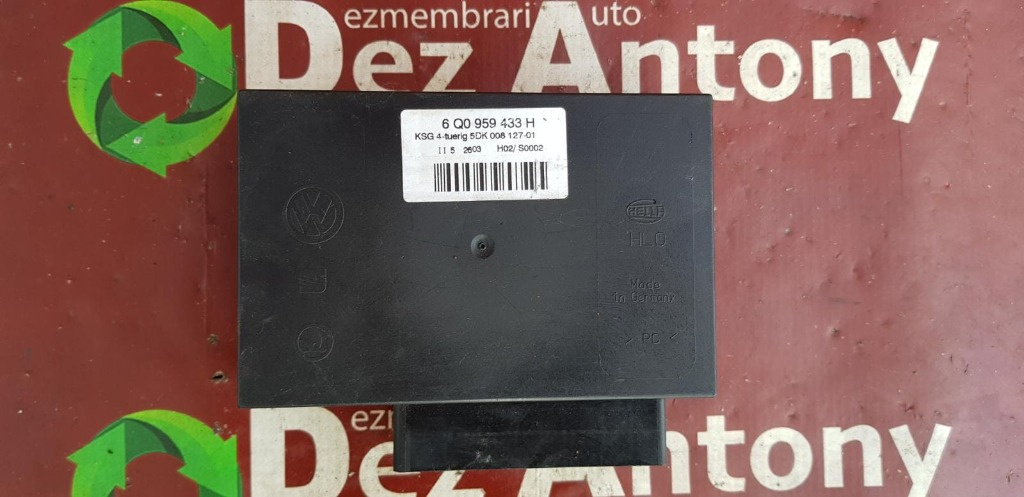 Calculator confort Vw Polo 9N cod 6Q0959433H