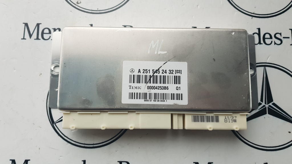 Calculator control suspensie Mercedes A2515452432