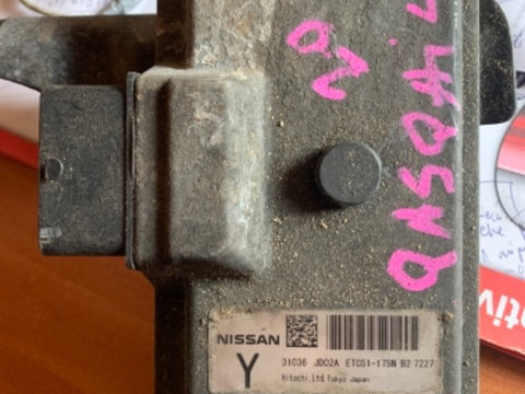 Calculator cutie automata 31036 JD02A ETC51-175N Nissan qashqai 2,0 benzina 4x2