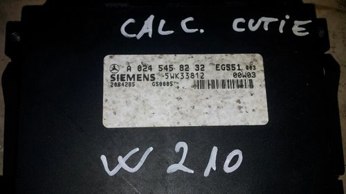 Calculator cutie automata Mercedes W210 