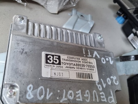Calculator cutie automata Toyota Aygo Peugeot 108 Citroen C1 din 2019 2020 cod 89530-70350