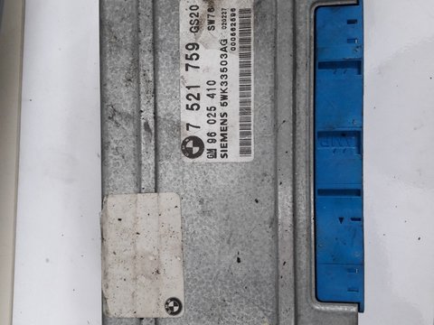 Calculator cutie BMW Seria 3 E46, cod piesa 7521759 ; 96025410