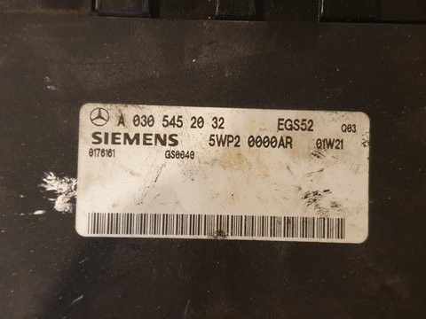 Calculator cutie de viteze automata Mercedes cod A0305452032