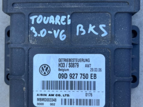 Calculator Cutie De Viteze Automata Volkswagen Touareg 7L Motor 3.0 Cod BKS / 09D927750EB /