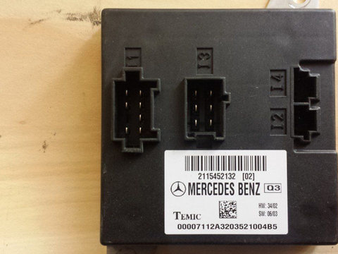 Calculator cutie Mercedes-Benz E class W211 cod:2115452132