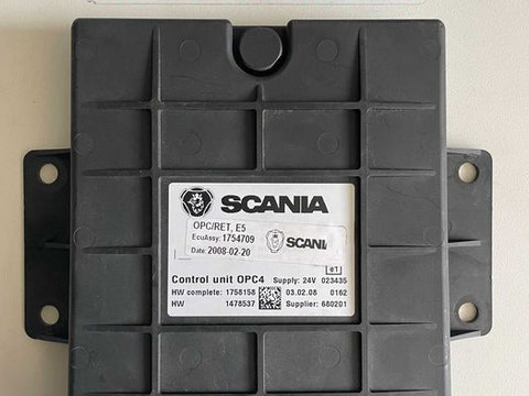 Calculator cutie viteze Scania OPC/RET4 cod 1754709, 1758158, 1478537