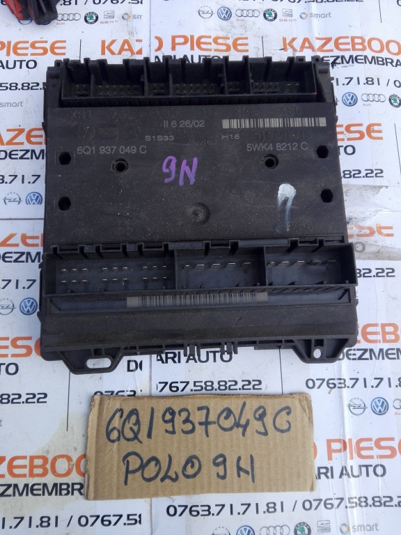 Calculator De confort VW Polo 9N cod 6q1937049C