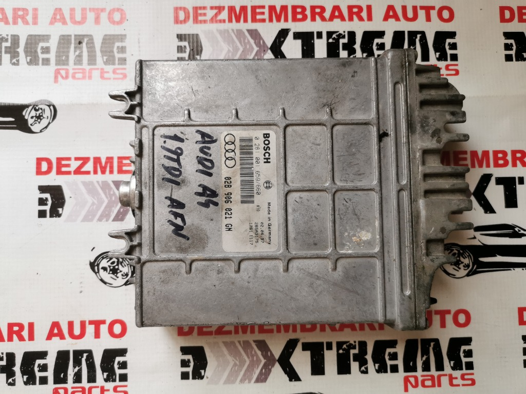 Calculator de motor 028906021GN Bosch 0281001659/660 Audi A4 B5 1.9 tdi 110cp AFN