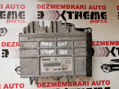 Calculator de motor 030906027P Bosch 0261203914/915 Volkswagen Polo 6N 1.4mpi AEX