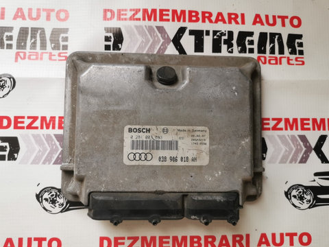 Calculator de motor 038906018AH Bosch 0281001693 Audi A3 8L 1.9 tdi