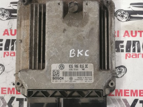 Calculator de motor 03G 906 016 BE Bosch 0 281 011 947 pentru Skoda Octavia 2. 1.9 tdi tip BKC cutie DSG