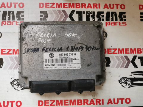 Calculator de motor 047906030M Siemens 5WP4327 Skoda Felicia 1.3mpi