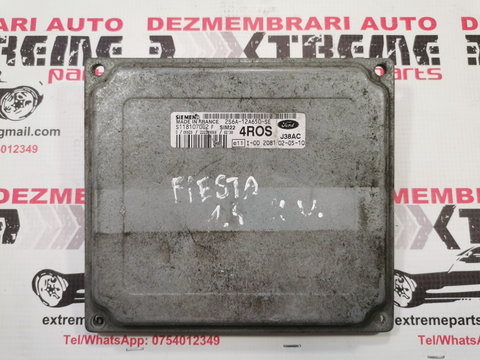 Calculator de motor 2S6A-12A650-SE Siemens S118107002F SIM22 Ford Fiesta mk5 1.4 16v