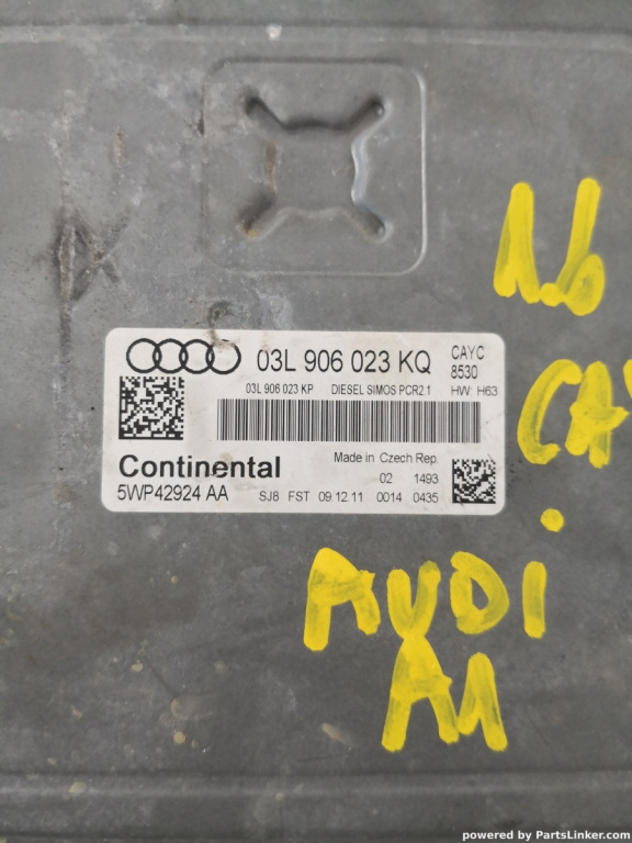 Calculator ECU AUDI A1 (8X1, 8XK) [ 2010