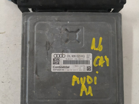 Calculator ECU AUDI A1 (8X1, 8XK) [ 2010 - 2018 ] TDI (CAYC) 77KW|105HP Continental 5wp42924aa OEM 03l906023kq