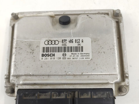 Calculator ECU Audi A3 8l 1.9 TDI 038 906 012 A 0 281 010 120
