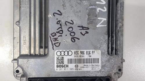 Calculator ECU Audi A3 8P 2.0 TDI BKD 03
