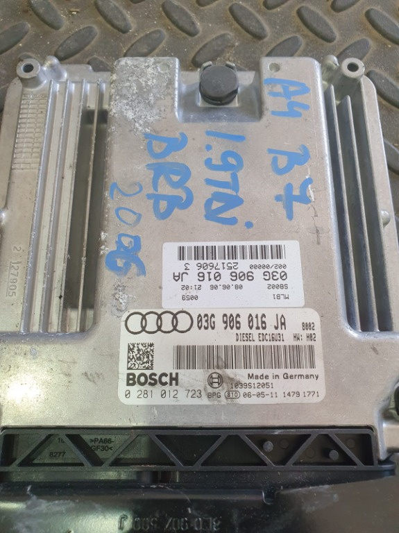 Calculator ecu Audi A4 B7 1.9 Tdi Cod 03g906016ja
