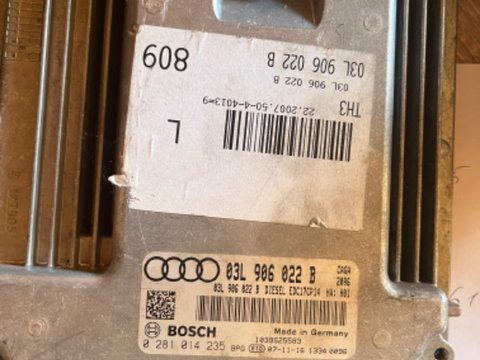 Calculator ecu audi a4 b8 2.0 tdi cod 03L906022B