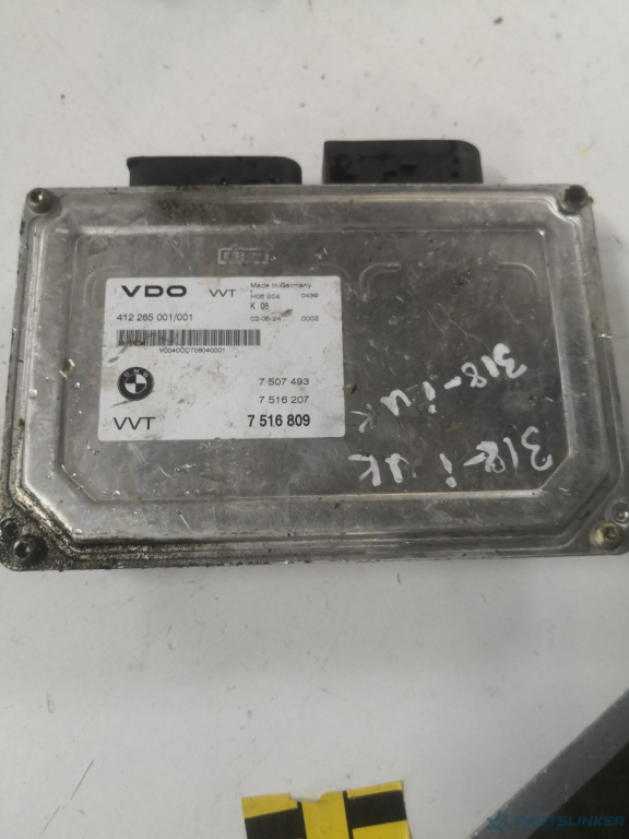 Calculator ECU BMW 3 IV (E46) [ 1998 - 2005 ] 318 i (N42 B20 A) 100KW|136HP VDO 412265001 OEM 7516809