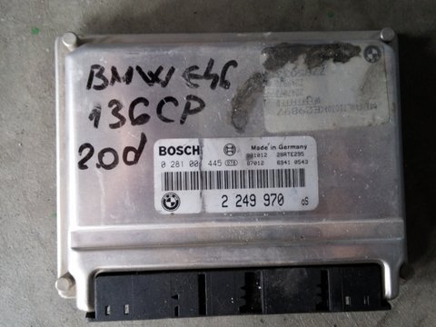 Calculator ECU BMW Seria 3 E46 320D 136CP