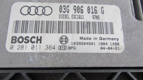 Calculator ECU Bosch Audi A3 8P 2,0tdi B