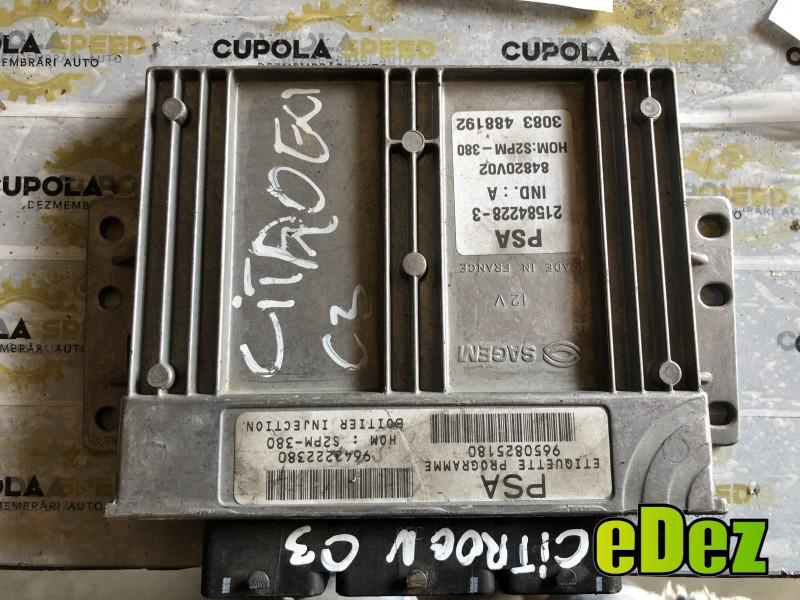 Calculator ecu Citroen C3 Pluriel (2003->) [HB_] 1.4 benzina 9650825180