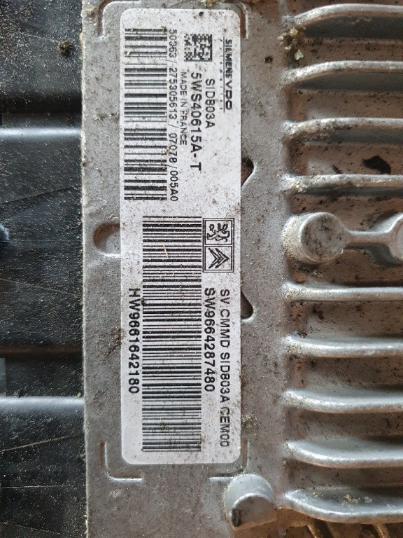 Calculator ECU Citroen C4 2.0 HDI 5WS40615A-T SID803A
