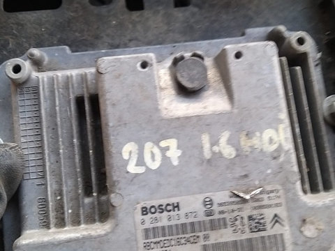 Calculator ECU cod: 0281013872 pentru Peugeot 207 an 2007++, 1.6 HDI
